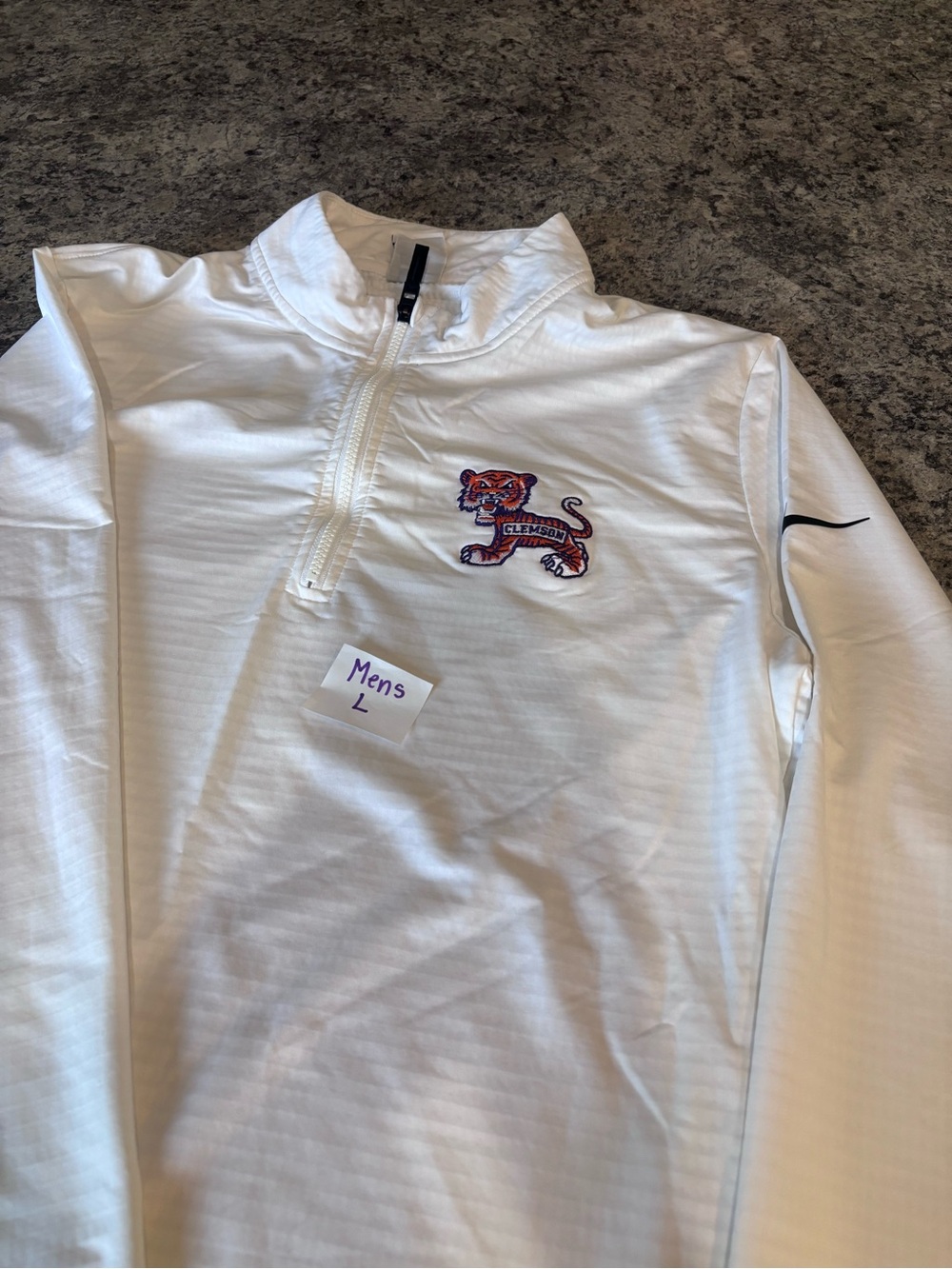 NIKE Clemson Tigers quarter zip